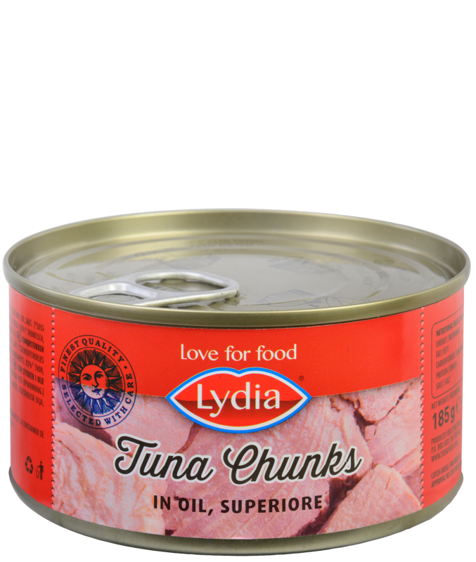 tonijn lydia 185g olie