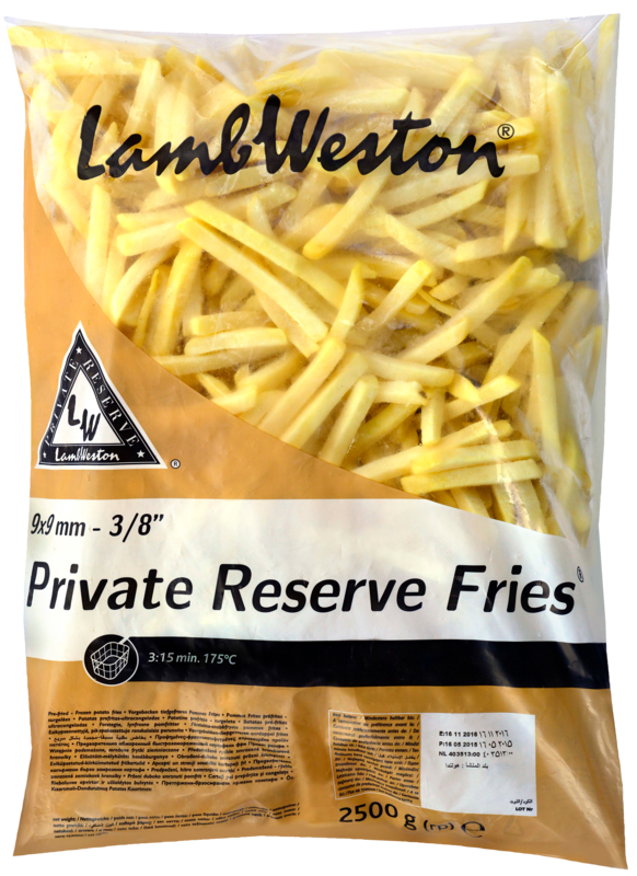 LAMB WESTON F64  9x9mm DV 4x2,5kg