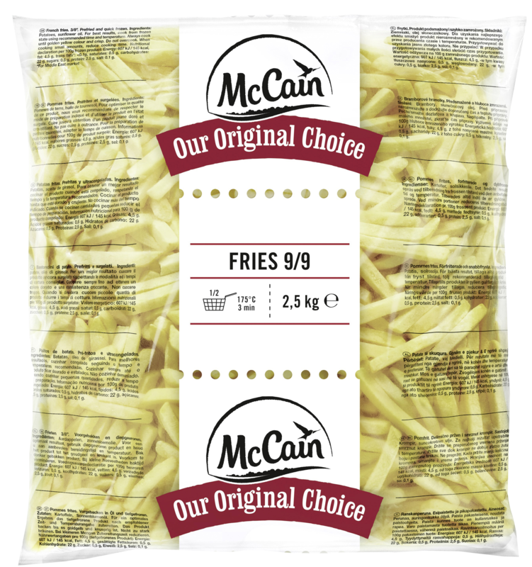 Mc Cain Friet 9x9 10kg