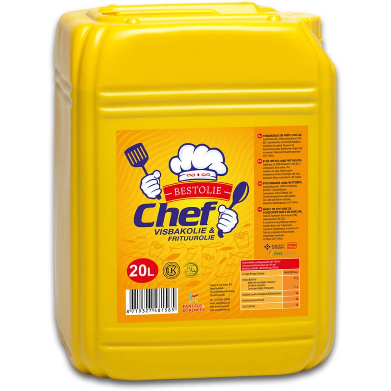 Visbak Frituurolie 20L