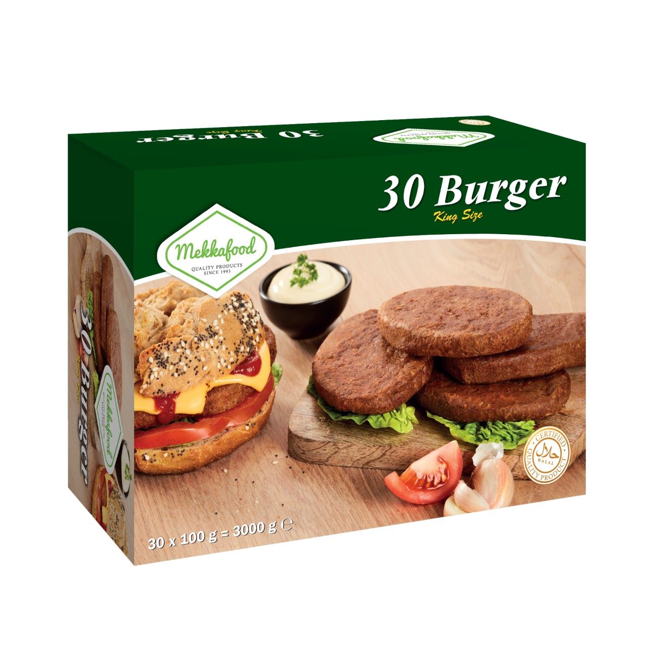 Hamburger MK 30x100gr